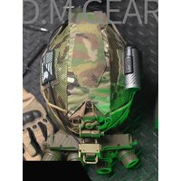 Dmgear CAIMAN Helmet Cover Mesh Size XL SF Helmet Airsoft Hunting Accessory Outdoor Equipments Hunt Tactical Protective Gear
