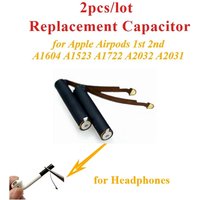 2pcs/pair Replace Battery Capacitor for Airpods 1st 2nd A1604 A1523 A1722 A2032 A2031 Replace GOKY93mWhA1604