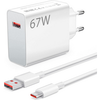 67W 6A Max Turbo Fast Charger For Xiaomi 11 12 13 14 15 Redmi Note 11 12T 13 14 Pro POCO F5 X4 X5 X6 Type C USB Charging Cable