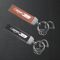 For Kia Gt Gtline Ceed Forte RIO STINGER Seltos K3 KX5 Car Keyring High-Grade Leather Suede Keychain Accessories