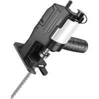 Adaptateur de scie alternative portable, remplissage automatique, transforme une perceuse électrique en scie électrique pour la découpe du bois et du métal avec lame de scie
