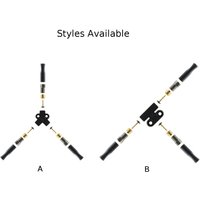Brake Mount Adapter 1-to-2 Adapter Custom Angle Configurations Dual Output 45 Degree 90 Degree Brake Adapter Bicycle Brake