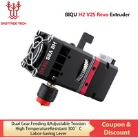 BIQU H2 V2S Revo Direct Extruder E3D Nozzle Dual Gear High Temperature 3D Printer Parts Titan Extruder For B1 BX Ender3 Voron2.4