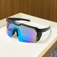 AliExpress Euro-American Style Cycling Sunglasses, Unisex Frameless Windproof Goggles for Road Biking and Outdoor Sports, Anti-Glare and Sun Protection Eyewear