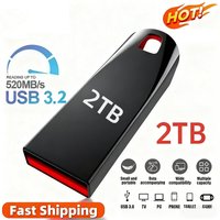 2TB High Speed 3.2 USB Flash Drive 1TB Pen Drive 512GB Waterproof Memoria Usb Stick Pendrive Flash Disk For iPhone SmartPhone