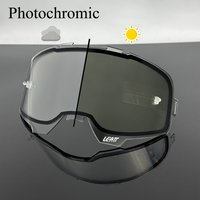 Photochromatische Linse Velocity 6.5 MX Motocross-Brillenlinse, Anti-Fog, Doppelschicht, Motorradbrillen-Ersatzlinse, Zubehör