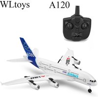 Top Wltoys Airbus A380 Flugzeug Spielzeug 2,4g 3ch RC Flugzeug Starr flügel Outdoor Flugs pielzeug Drohne A120-A380 RC Flugzeug Spielzeug für Erwachsene