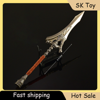 30cm Ring ER Game Sword Ornament Serpent-Hunter All-metal Knife Room Decorations Optional Gift Box Edition Toy Collections