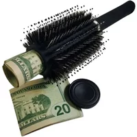 Hair Brush Comb Diversion Stash Safe Hidden Compartment Functions As An Authentic Brush Perfect for Travel or At Home