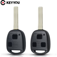 KEYYOU 2/3 Buttons Remote Key Shell For Lexus SC430 GX470 RX350 RX400h ES330 GS300 GS430 LS430 For Toyota Replacement Key Case