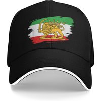 Baseball Cap Iran For Women And For Men Iranian Flag Lion Persian Hunting Camping Trucker Hat For Couple Women Baseball Caps