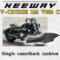 For Keeway V Cruise 125 Keeway V302c modified seat cushion single hump cushion BD300 seat bag back fender water taillight belt