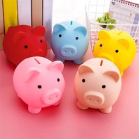 1PC Children Piggy Money Bank Small Piggy Bank Money Boxes Storage Kids Toys Home Decor Money Saving Box