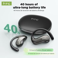 Auriculares Traductor DeIdioma 2026 Bluetooth HTC NE19 AI OWS Wireless Game Earbuds Powerful Bass Ear Hook Waterproof Stereo