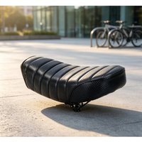AliExpress NONE Extended Shock-Absorbing Seat for E-Bike & Bicycle, Harley Snow Bike Comfort Saddle, Sturdy Durable Long-Lasting Comfort