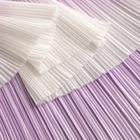 Gradient Pleated Fabric Purple White Handmade DIY Texture Background Decorative Pleated Shape Creative Fabrics Wholesale