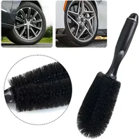 Tire Cleaning Brushes Tools Soft Bristle Car Rim Scrubber Cleaner Duster Wheels Detailing Brush Auto Motorcycle Wash Tool