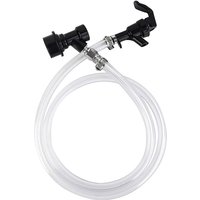 Ball Lock Beer Line Assembly, Homebrew Picnic Tap Faucet with 60cm Silicone Hose,Party Beer Dispenser Corny Keg Soda Dispensing