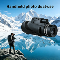 80x100 HD ZOOM Powerful Monocular Telescope Portable Telescope Long Range Telescope for Hunting Sports Outdoor Camping Hiking