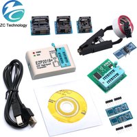 Newest Version EZP2019 High-speed USB SPI Programmer Support24 25 93 EEPROM 25 Flash BIOS Chip Full Set With Adapter Socket