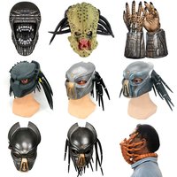 Halloween Cosplay Prop Helmet Mask Movie Theme Full Face Terror Masquerade Masks Dance Predator Cosplay Costume Party Props
