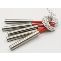5pcs 220V 10mm Dia. Electric Cartridge Heater 10x60 10x80 10x100 10x120 10x150 10x200mm Stainless Steel Tubular Heating Element