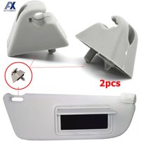 2X For Opel Vauxhall Vectra Vivaro A Astra F Corsa Combo B Carlton Tigra Senator Car Sun Visor Mount Bracket Clip Holder Styling