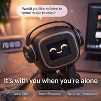 AI Chatbot Robot | Smart Interactive Companion,Emoji Display,Singing Dancing,Personalized AI Assistant Gift for Kids Adults