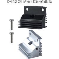 1/2pcs Aluminum Heatsink For Creality K1C K1 MAX Radiator Extruder Hotend 3D Printer Parts All Metal Heat Sink For K1C K1 MAX