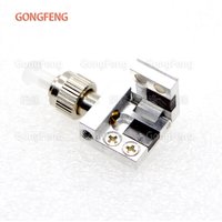 New Optical Fiber Connector OTDR Test Flange FC Mini Magnet Clamp Bare Fiber Adapter Temporary Connection Coupler