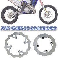 Motorcycle Accessories Front Rear Brake Disc Steel Brake Disk Rotors For SHERCO SE SEF 125 250 300 450 500 2014-2023 Dirt Bike