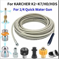 High Pressure Cleaning Machine Hose Sewer Drainage Cleaning Hose Car Washer Hose Pressure Washer Nozzle,For KARCHER K2~K7/HD/HDS
