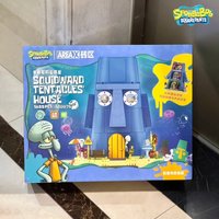 AREA-X SpongeBob SquarePants Series Stone Statue House Pineapple House Desktop Decoration Festival Assembly Exquisite Gift
