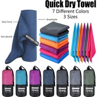 Quick Dry Beach Towels, Microfiber Travel Towel for Beach Hiking Gym Yoga Travel Sports Swimming Camping