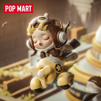 Original POP MART Skullpanda Laid Back Tomorrow Series Blind Box Kawaii Car Vehicle Figurines Toys Models Desktop Ornament Gifts