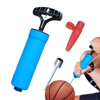 Air Pump Portable Sports Ball Hand Pump Manual Air Pump Fashionable Hand Air Pump with Needle for Volleyball Soccer Basketball
