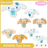 In Stock Sanrio Cinnamoroll Four Leaf Clover Series Cute Brooch Blind Box Decorative Accessory For Collection Woman Holiday Gift