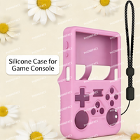 Silicone Protective Case for R36S Handheld Game Console 360° Full Cover Shockproof Anti-Scratch Skin Game Accessory