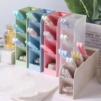 Multi-Layer Pen Holder Multifunctional Desk Storage Box Cosmetic Brush Storage Holder For Home Office Supplies School Stationery