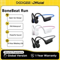 DOOGEE BoneBeat Run Bone Conduction Headphones 10 Hours Battery Life Open-Ear Wireless Sports Earphone for Running, Cycling