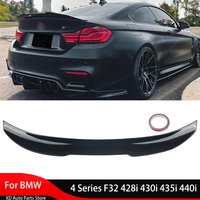 For BMW 4 Series F32 428i 430i 435i 440i PSM Style Rear Spoiler Wing Trunk Top Wing Spoiler Diffuser Lip Auto Parts