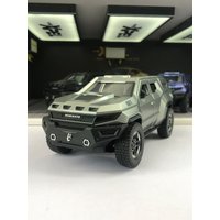 1: 24 Simulation Zinc Alloy Armored Vehicle Car Model, Static Ornament, Metal Collectible Gift Car