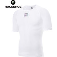 AliExpress ROCKBROS Summer Men Bicycle T-shirts Breathable Quick Dry Bike Short Tops Sports MTB Road Cycling Short Sleeves Base Shirts Male