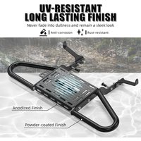 NICECNC For Yamaha Raptor 700 2006-2026 ATV Rear Grab Bar Raptor 700R Replaces 1PE-F845R-00-00 Aluminum Multipurpose Use