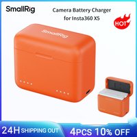 SmallRig X5 Camera Battery Charger for Insta360 X5 Dual-Battery Smart Charging Supports 5V/1A Standard Charging -5923