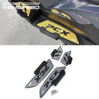 Motorcycle Accessories Anti Wrestling Footrest Step Footboard Footpads Pedal Plate Foot Pegs For Honda PCX 160 PCX125 2025