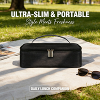 Square Insulated Lunch Bag for Women Thermal Cooler Bento Box Bags Food Carrier Portable Travel Picnic Delivery Meal Container