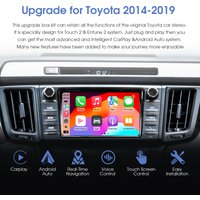 OEM Screen Upgrade Decoder Box muItimedia interface CarPlay Android auto Retrofit Kit for Toyota Touch2 & Entune 2 system