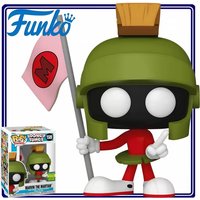 Funko Pop Looney Tunes Marvin The Martian Vinyl Action Figure Collectible Desk Decoration Birthday Present for Fans Hobbyists