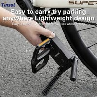 AliExpress NONE TINSOL Bicycle Kickstand Adjustable Portable Parking Stand Foldable Support MTB Road Bike Cycling Convenient Bracket Tool